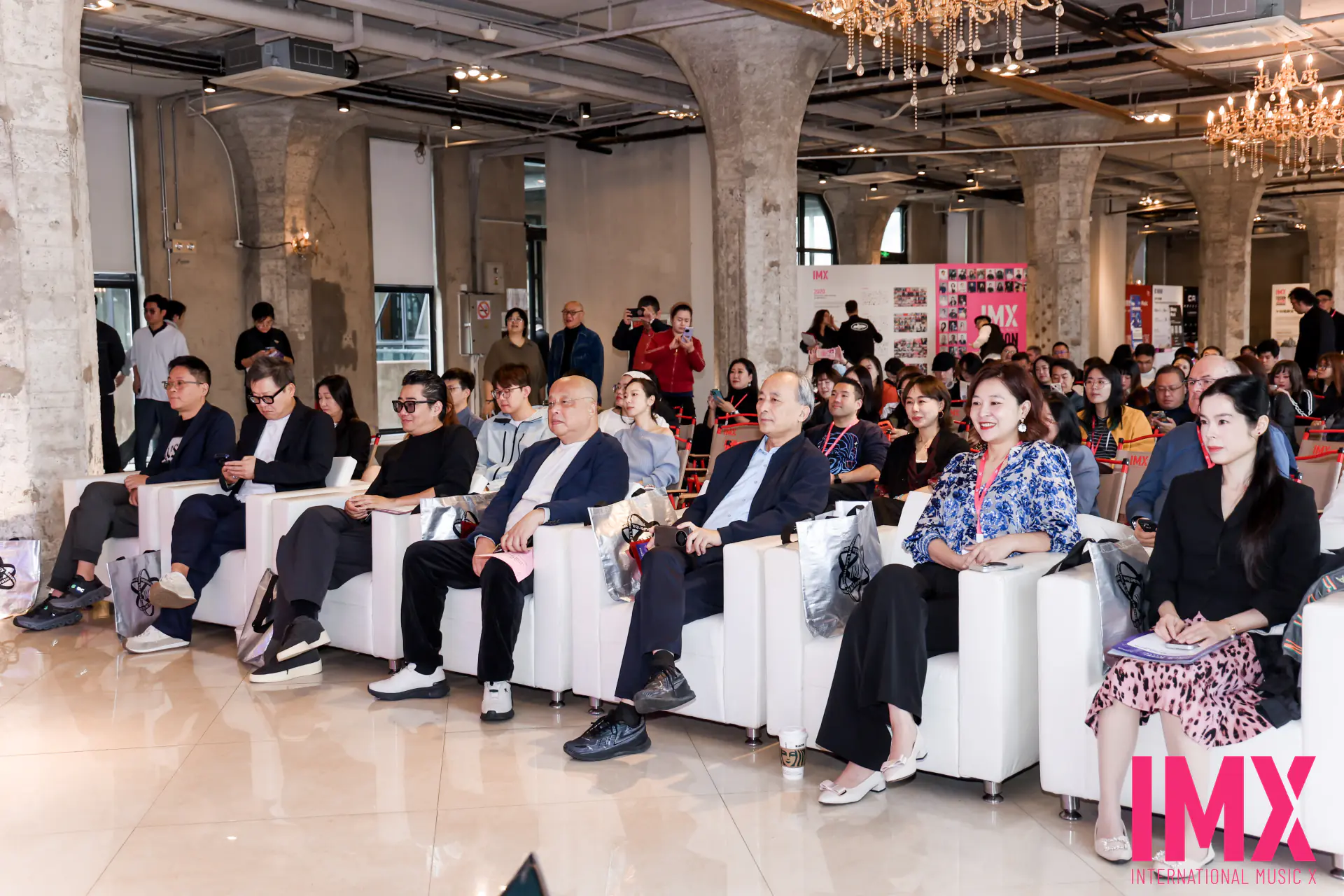 Industry leadership and delegates during the opening ceremony and awards