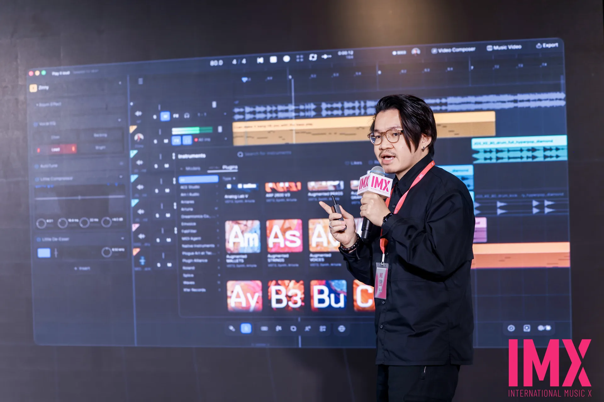 ACE Studio demonstrating next-generation DAW workflow integration and plugin rack capabilities