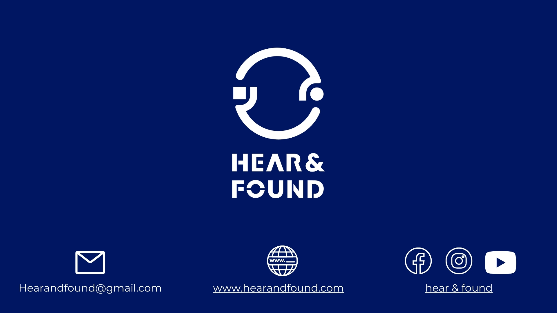 Hear & Found profile photo – Hear & Found
